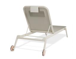 P 2 Amalfi Sunlounge Headrest Latte Husk