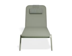 P 4 Amalfi Sunlounge Headrest Green Green