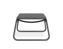 P 4 Paloma Footrest Charcoal Darkgrey