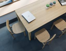 L 3 Zara Chair Commercial Ash