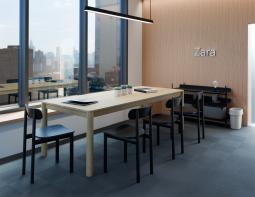 L 1 Zara Chair Commercial Black