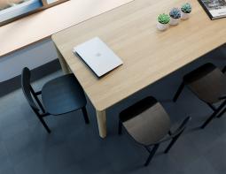 L 3 Zara Chair Commercial Black