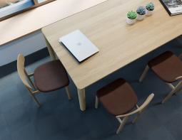 L 3 Zara Chair Commercial Ash Tan