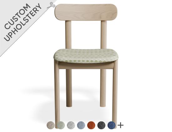 Zara Chair - Natural - Custom Upholstered
