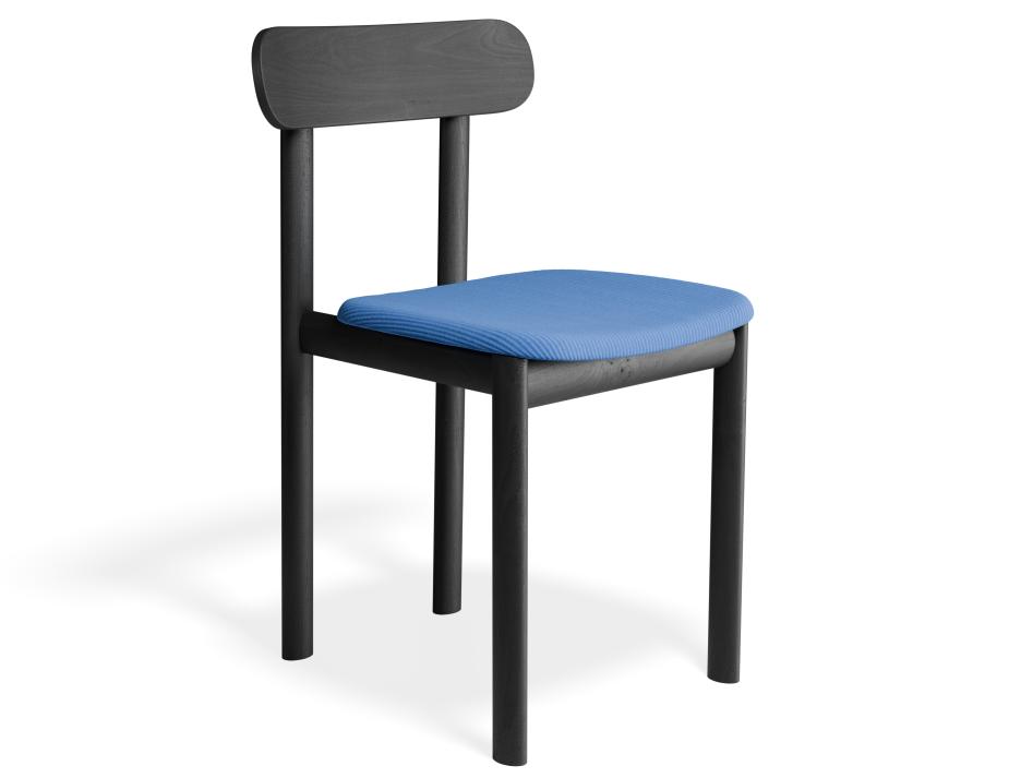 P 1 Zarav6 Chair Black Bluecorduroy