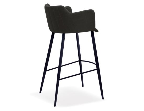 Andorra Bar Stool - Storm Grey Fabric