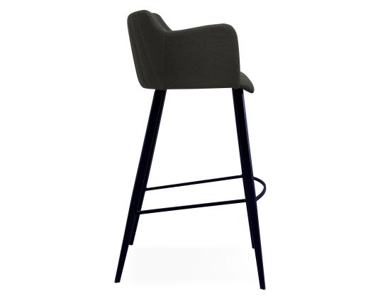 Andorra Bar Stool - Storm Grey Fabric