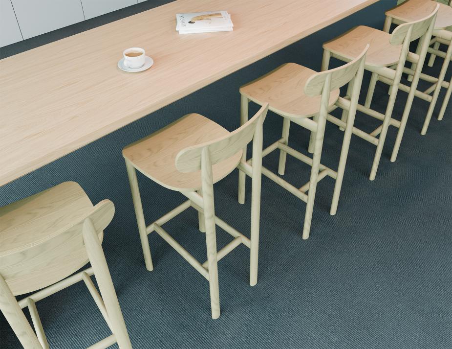 L 2 Zara Barstool Commercial Ash