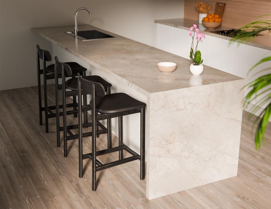 L 4 Zara Barstool Residential Black