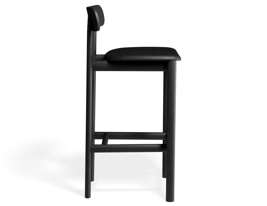 P 3 Zarav6 Barstool Black Black