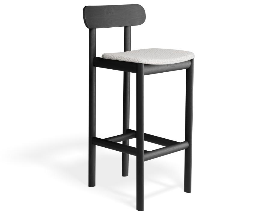 P 1 Zarav6 Barstool Black Geometricpattern