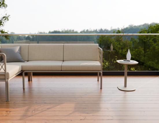 Deck Side Table - Outdoor - Latte