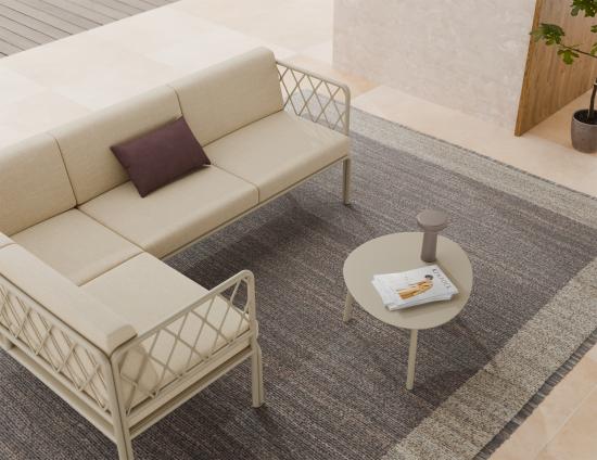 Cetara Coffee Table - Outdoor - Medium - Latte