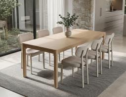 Grey Fabric Dining Chair