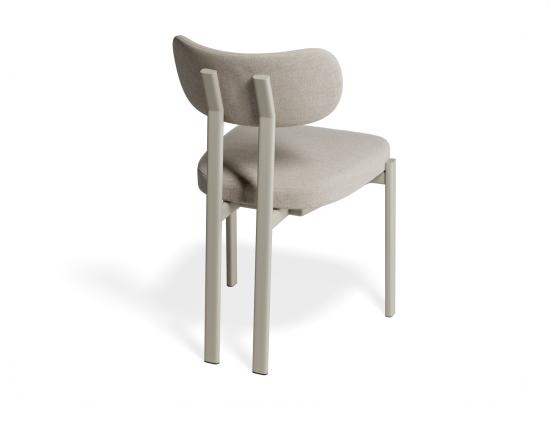 Nova Dining Chair - Dove Legs - Shell Fabric