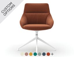 Nola Armchair - Low Arm - Swivel Base