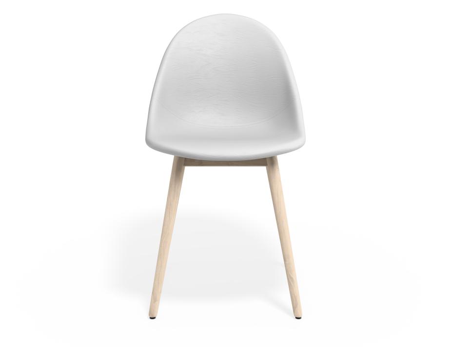 P 4 Pebble Chair Whitepuseat Beechbase