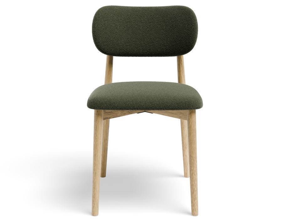P 4 Oskar Chair Natural Huntergreen
