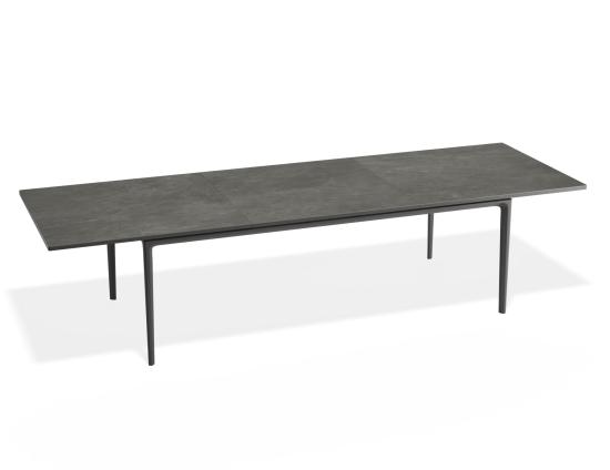 Arken Table - Outdoor - Extendable - Charcoal - Basalt Ceramic Top