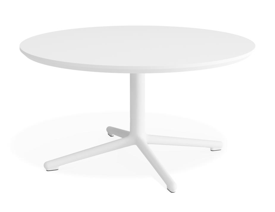 P 1 Place Coffeetable 800dia White White