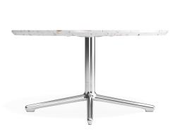 P 3 Place Coffeetable 800dia Terrazzo Chrome