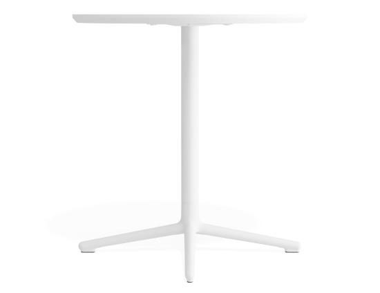 Place Cafe Table - Round - White Top - 70cm