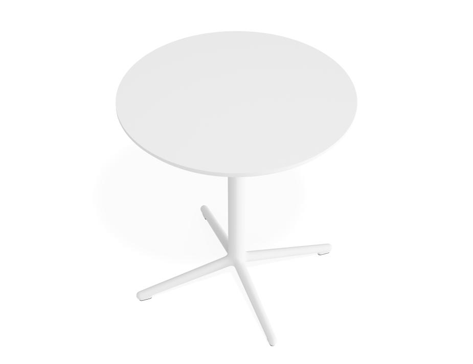 P 4 Place Cafetable 700dia White White