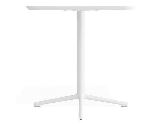 Place Cafe Table - Square - White Top - 70 x 70cm