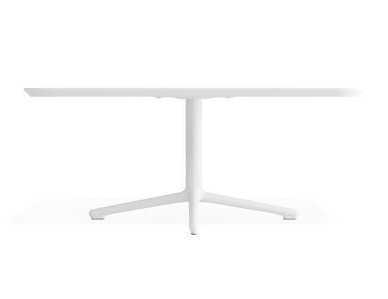 Place Coffee Table - Rectangle - White Top - 100 x 70cm