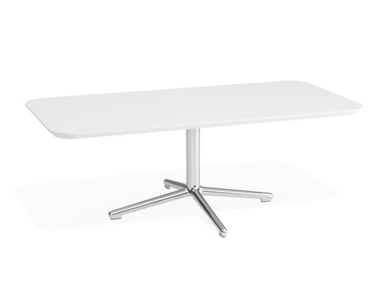 Place Coffee Table - Rectangle - White Top - 120 x 60cm