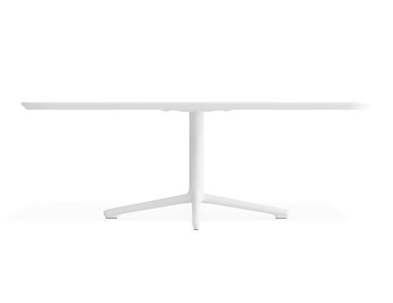 Place Coffee Table - Rectangle - White Top - 120 x 60cm