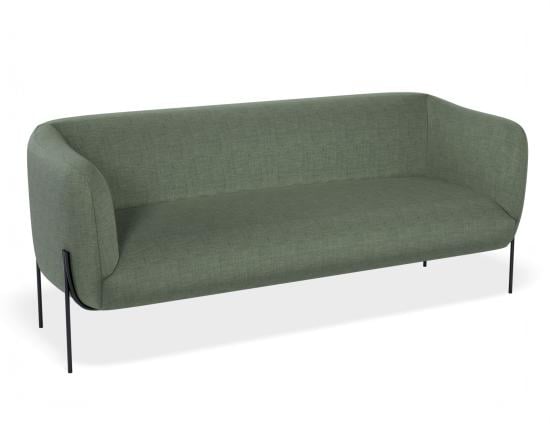 Belle 2.5 Seater Sofa - Kelp Green