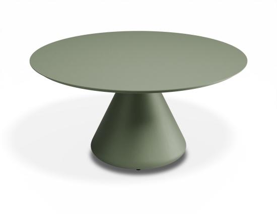 Kora Coffee Table 90cm Dia - Outdoor - Eucalyptus Green