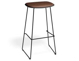 P 1 Elvav2 Barstool Padded Black Black Tanpu