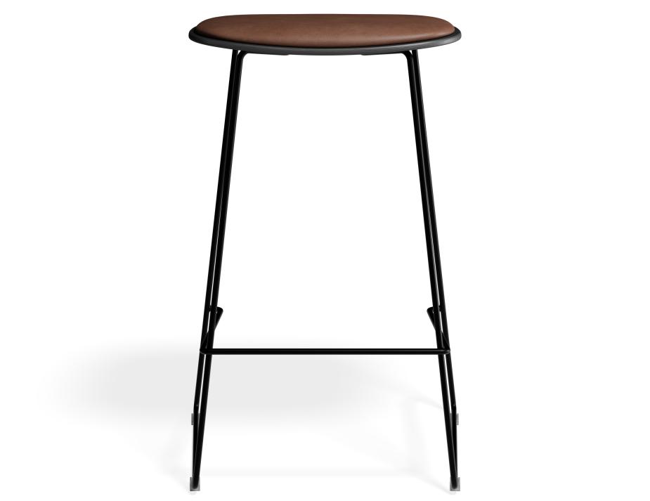 P 4 Elvav2 Kitchenstool Padded Black Black Tanpu
