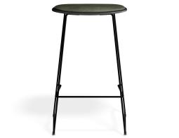 P 4 Elvav2 Kitchenstool Padded Black Black Greenpu