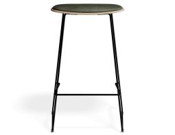 P 4 Elvav2 Kitchenstool Padded Ash Black Greenpu