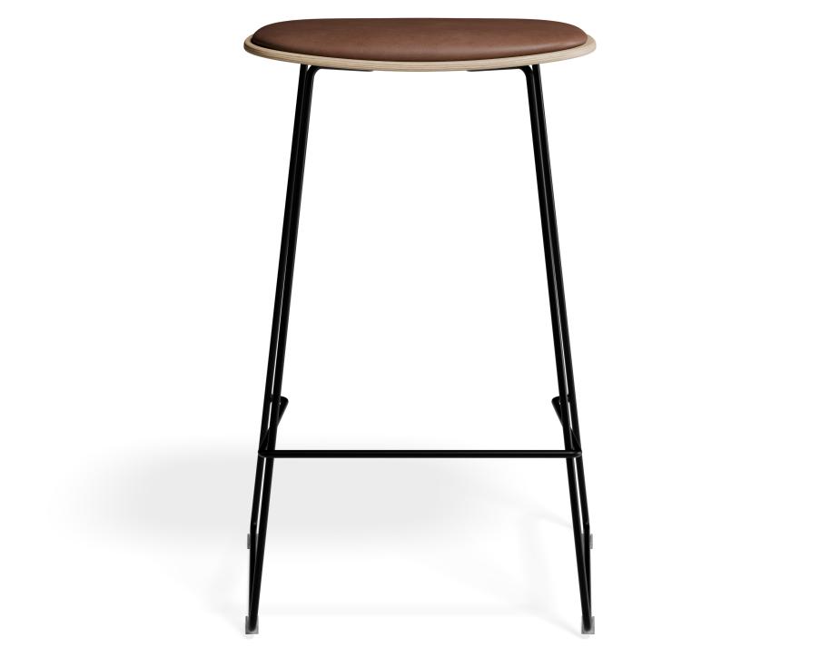 P 4 Elvav2 Kitchenstool Padded Ash Black Tanpu