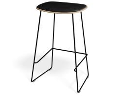 P 3 Elvav2 Kitchenstool Padded Ash Black Blackpu