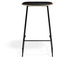 P 4 Elvav2 Kitchenstool Padded Ash Black Blackpu1
