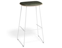 P 1 Elvav2 Barstool Padded Ash White Greenpu