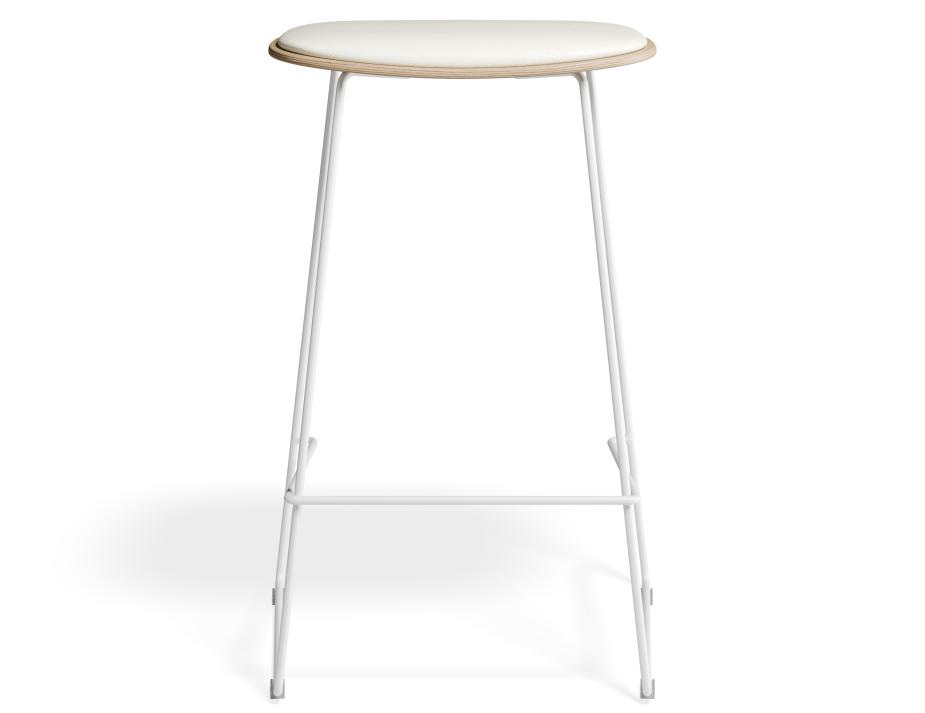 P 4 Elvav2 Kitchenstool Padded Ash White Whitepu