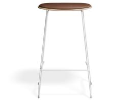 P 4 Elvav2 Kitchenstool Padded Ash White Tanpu