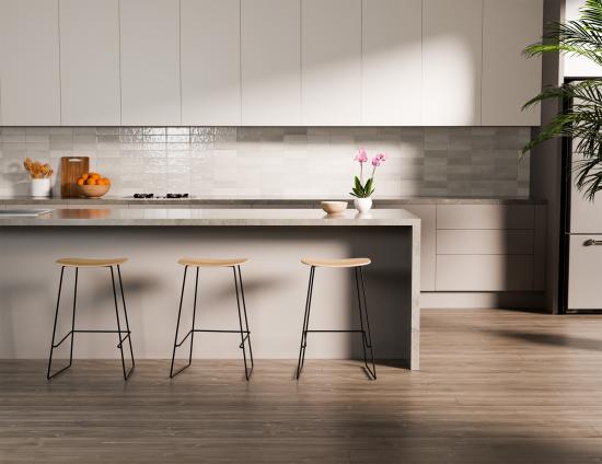 Elva Stool - Natural Seat - Black Frame