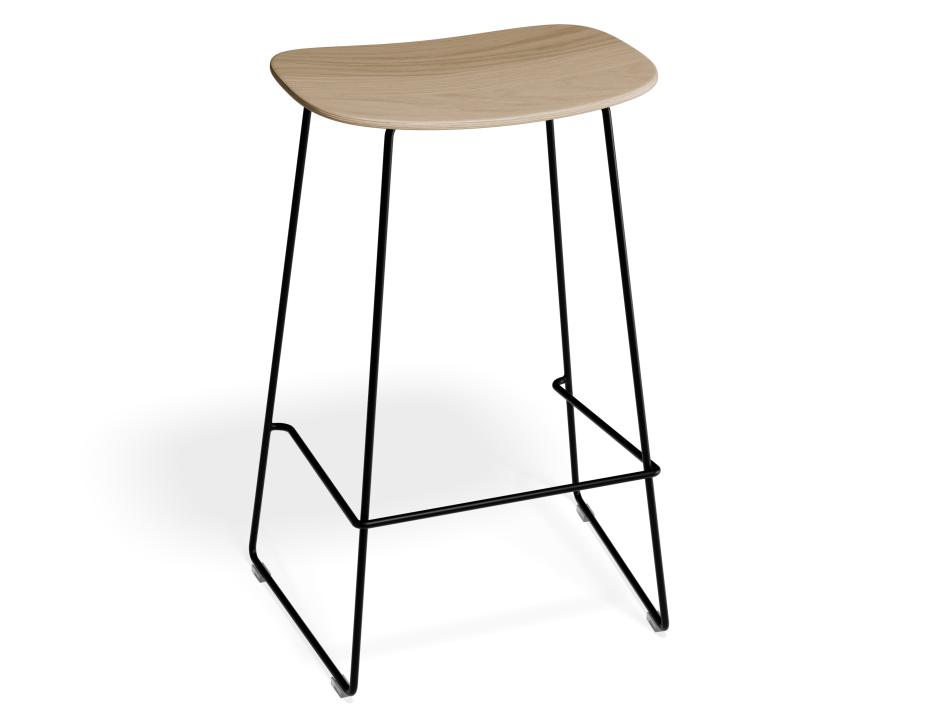 P 2 Elvav2 Kitchenstool Ash Black