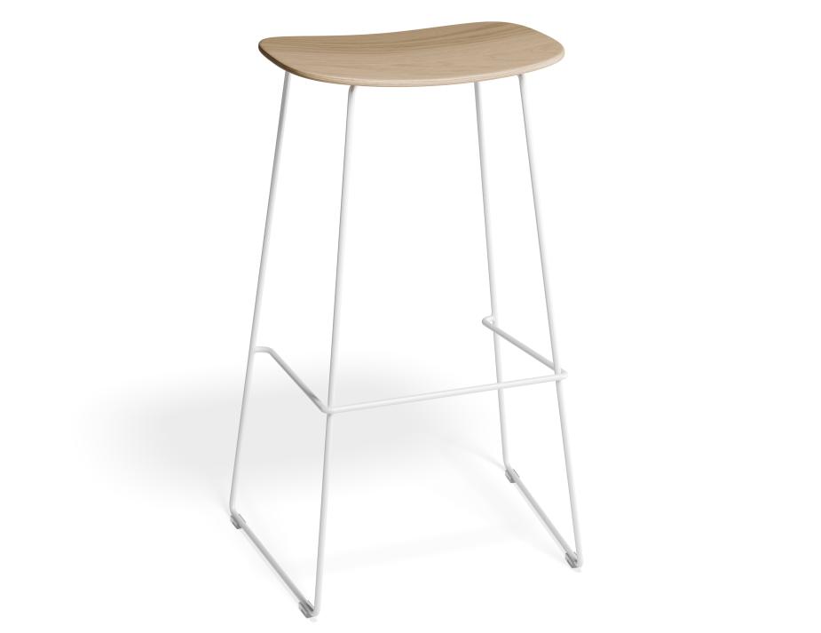 P 1 Elvav2 Barstool Ash White