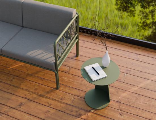 Roam Side Table - Outdoor - Eucalyptus Green