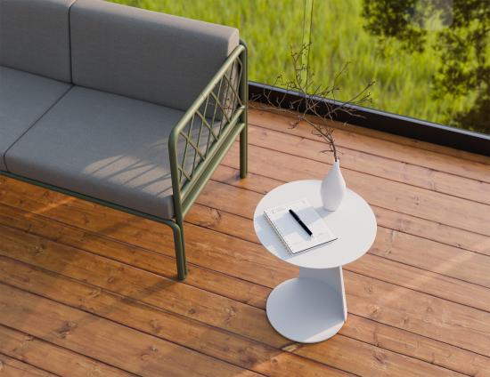 Roam Side Table - Outdoor - White