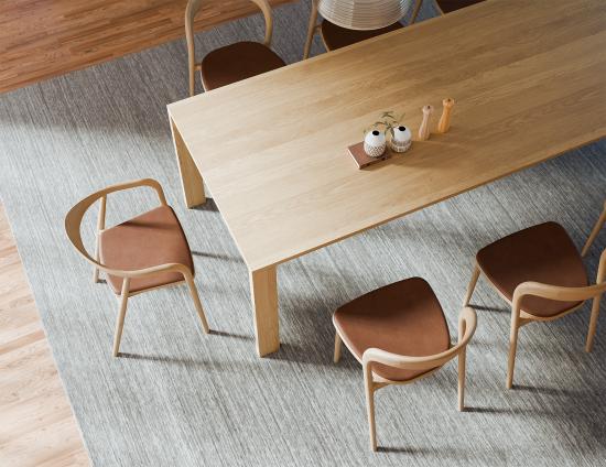 Pier Dining Table - Solid Oak - 240 x 100cm