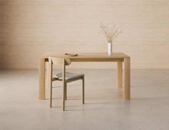 Pier Dining Table - Solid Oak - 160 x 90cm